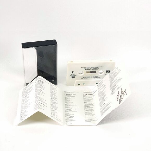 Mac Band McCampbell Brothers 1988 Cassette Tape MCA Records MCAC 42090 RnB Funk - Picture 4 of 4